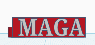 Trump MAGA Tie clip